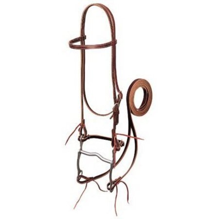 WEAVER LEATHER 58 Burg LTHR Bridle 20-0350